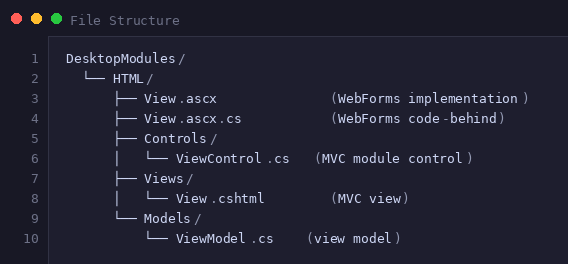 Code example 25
